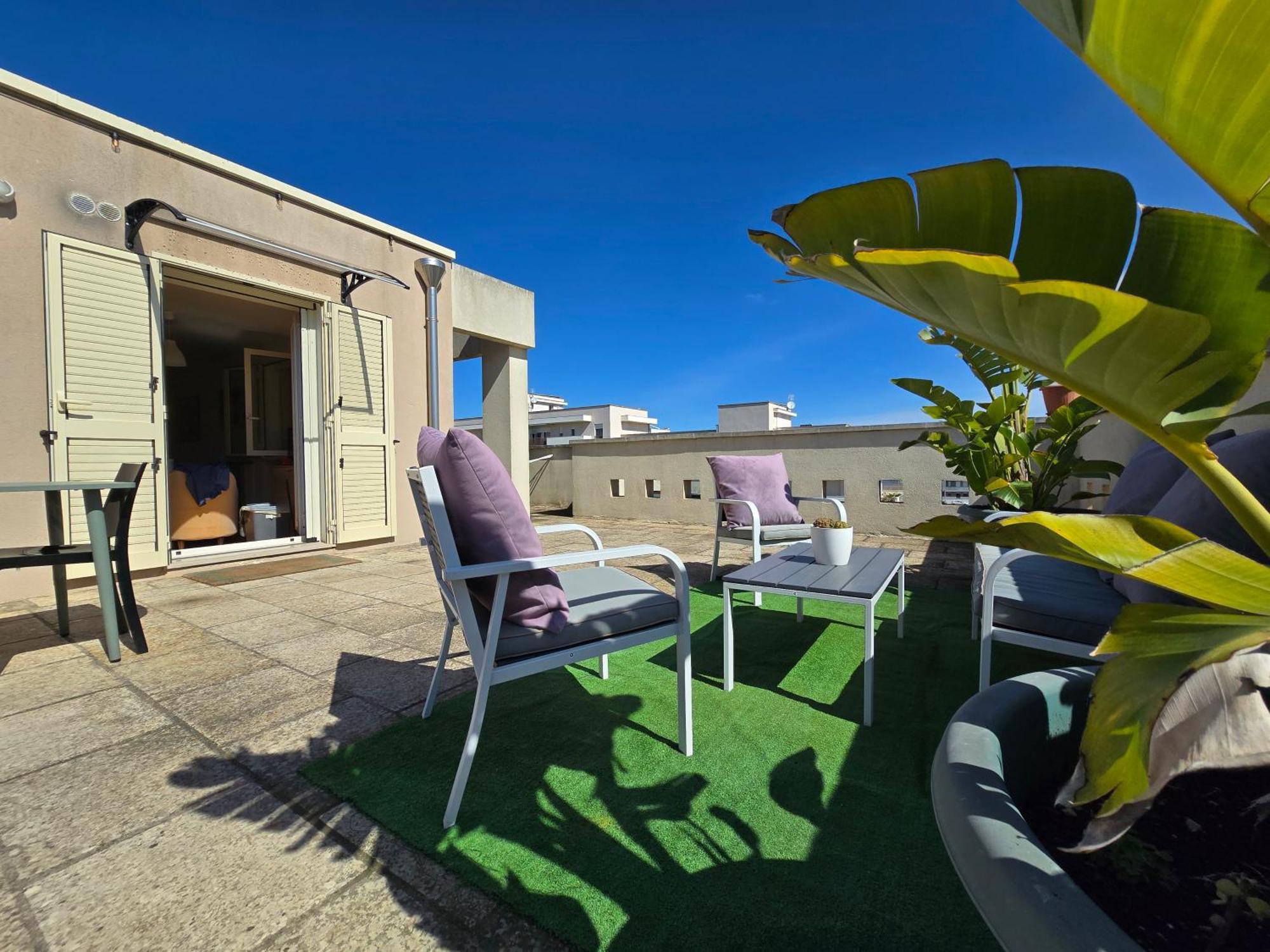 "Elle Home" Attico Panoramico Lecce Extérieur photo